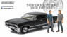 Supernatural (TV Series 2005) 1967 Chevrolet Impala Sport Sedan with Sam and Dean (ミニカー)