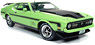 1971 フォードマスタング Mach 1 (Grabber Lime) ※グリーン (ミニカー)