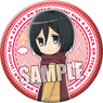 [Attack on Titan: Junior High] Can Badge [Mikasa] (Anime Toy)
