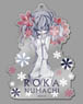 Monogatari Series Big Acrylic Key Ring Rouka (Anime Toy)