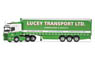 スカニア R カーテンサイドトレーラー Lucey Transport Ltd (ミニカー)
