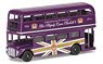 Classic Routemaster (Purple) The 90th Birthday of HM Queen Elizabeth II (Diecast Car)