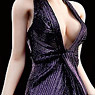 POP Toys 1/6 Monroe Dress Set B Purple (Fashion Doll)