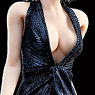 POP Toys 1/6 Monroe Dress Set C Blue (Fashion Doll)