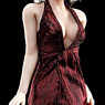 POP Toys 1/6 Monroe Dress Set E Red (Fashion Doll)