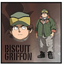 Gundam: Iron-Blooded Orphans W Cloth Mini Towel Biscuit (Anime Toy)