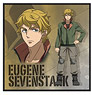 Gundam: Iron-Blooded Orphans W Cloth Mini Towel Eugene (Anime Toy)