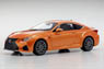 Lexus RC F Orange (Diecast Car)