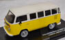 1976 volkswagen combi panel van - yellow/white with black interior