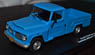 1980 ford f-75 pick-up - blue (ミニカー)