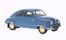 1954 saab 92b, light blue with blue & beige interior (Diecast Car)