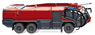 (HO) Rosenbauer FLF Panther 6x6 2015 Fire Fighting (Feuerwehr - Rosenbauer FLF Pahter 6x6) (Model Train)