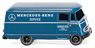 (HO) Mercedes-Benz 319 Panel Truck `MB Service` (Model Train)