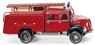 (HO) Magirus TLF 16 Fire Engine (Model Train)