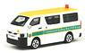 No.22 Toyota Hiace Hong Kong Customs *Rear Hatch Openable and Closable (Diecast Car)