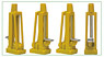 Lifting Jack (Set of 4) (Pre-colored Completed) (Model Train)