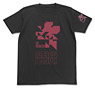 Rebuild of Evangelion Nerv Phosphorescent Logo T-shirt Black L (Anime Toy)
