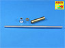 German King Tiger Late Type Gun Barrel without/Muzzle (Trumpeter) (Plastic model)