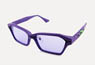 Evangelion Sunglasses TYPE-EVA Delta Test Type-01 Color Lens (Purple) (Anime Toy)