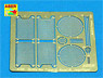 Engine Grill for German King Tiger (for Tamiya) (Plastic model)