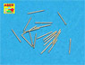 2cm MG C/30 Type Gun Barrel (for German Navy) (20 Pieces) (Plastic model)