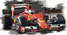フェラーリ SF15-T シンガポールGP2015 K.ライコネン (ミニカー)