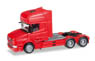 (HO) Scania Topline Rigid Tractor Flame Red (Model Train)