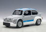 Fiat Abarth 1000 TCR (Gray/BlueStripe) (Diecast Car)