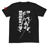 機動戦士ガンダム 鉄血のオルフェンズ ガンダム・バルバトス Tシャツ BLACK S (キャラクターグッズ)