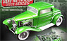 Ford three-window (1932) Grand National Deuce Series No.6 Metallic Green (Diecast Car)