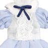 Picco D Ellen`s Closet Alice Dress Set (Saxe Blue x White) (Fashion Doll)