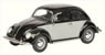 Volkswagen VW Kafer (Beetle) Black/Grey (Diecast Car)