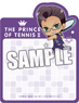 [The New Prince of Tennis] Die-cut Sticky [Eishiro Kite] Chibi Chara Ver. (Anime Toy)