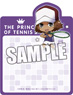 [The New Prince of Tennis] Die-cut Sticky [Yujiro Kai] Chibi Chara Ver. (Anime Toy)