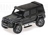 Brabus 4x4 2 AUF Basis Mercedes-Benz G 500 4x4^2 Black (Diecast Car)