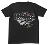 Kono Subarashii Sekai ni Shukufuku o! Explosion T-shirt Black M (Anime Toy)