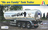 Classic Tank Trailer `We Are Family` (Model Car)