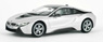 BMW i8 Ionic Silver/Frozen Grey Accent (Left-Hand Drive) (Diecast Car)