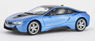 BMW i8 Protonic Blue/Frozen Grey Accent (Left-Hand Drive) (Diecast Car)