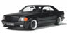 メルセデスベンツ 560 SEC AMG ワイドボディ (ブラック) (ミニカー)