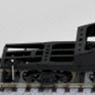 1/80(HO) Split Dropping Type Large Freight Car SHIKI195 Kit (Unassembled Kit) (Model Train)