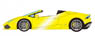 ランボルギーニ ウラカン LP610-4 スパイダー2015 パールイエロー (ミニカー)