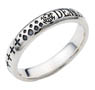 One Piece Silver Accessory 07 Law [Death] Ring #9 (Anime Toy)