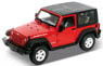 2007 Jeep Wrangler Rubicon (soft top) Red