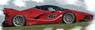 フェラーリ FXX K 2015 No.46 ロッソコルサ/シルバーストライプ 2015 (ミニカー)
