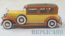 Cadillac V16 LWB Imperial Sedan 1930 Dark Yellow/Brown (Diecast Car)