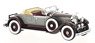 パッカード 640 カスタム8 ロードスター 1929 グレー/ダークレッド (ミニカー)