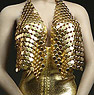1/6 Flake Evening Dress Set: Golden (Fashion Doll)