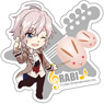 Sweets Time Collections Acrylic Badge I-chu IB Rabi (Anime Toy)