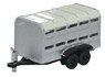 (N) Livestock Trailer (without Tractor) (Model Train)